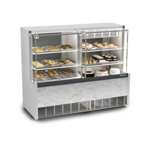 Vitrine Quente/Fria Evaporador GQEA-140R Gelopar - Linha Aurora