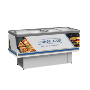 Expositor/Conservador Ilha Standard para Congelados GESV-190 R BR Gelopar