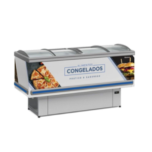 Expositor/Conservador Ilha Premium Dupla Ação para Congelados GESV-190CL BR Gelopar