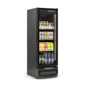 Expositor/Refrigerador Vertical 578 Litros GRV-57 LB PR Gelopar