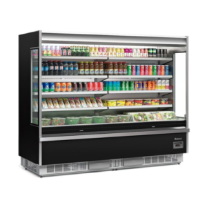 Refrigerador/Expositor Vertical Aberto 1943 Litros GSTO-2400 PR Gelopar