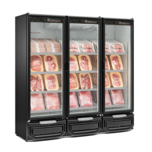 Refrigerador/Expositor Vertical Conveniência 1468 Litros GCBC-1450 PR Gelopar