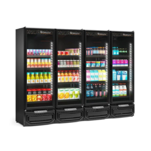 Refrigerador/Expositor Vertical Conveniência 1979 Litros GCVR-1950 LB PR Gelopar