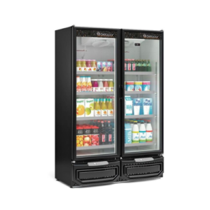 Refrigerador/Expositor Vertical Conveniência 957 Litros GCVR-950 PR Gelopar