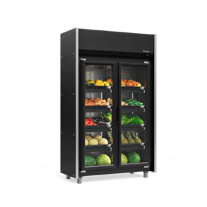 Refrigerador/Expositor Vertical Conveniência 820 Litros GEAS-2P LB PR Gelopar