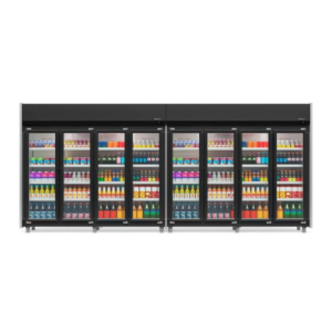 Refrigerador/Expositor Vertical Conveniência 3160 Litros GEAS-8P PR Gelopar